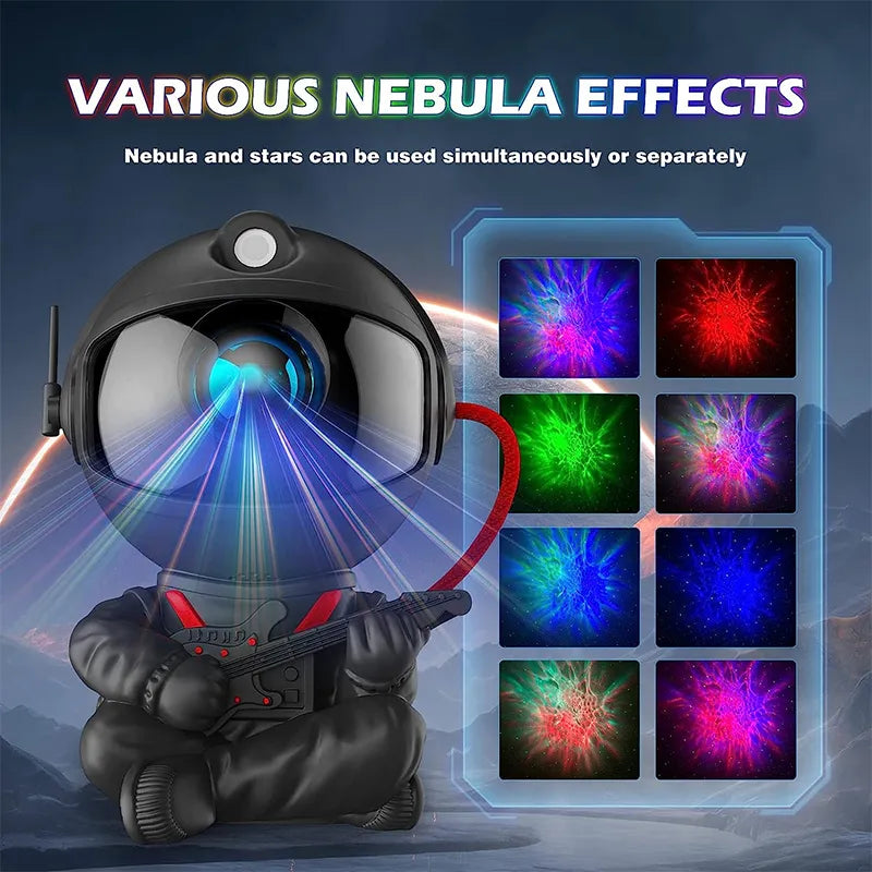 Galaxy Astronaut Star Projector LED Night Light Starry Sky - Homevalley.co.uk