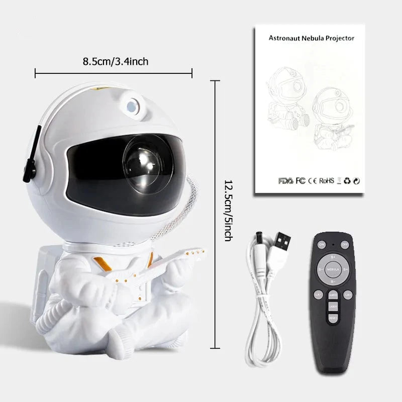Galaxy Astronaut Star Projector LED Night Light Starry Sky - Homevalley.co.uk