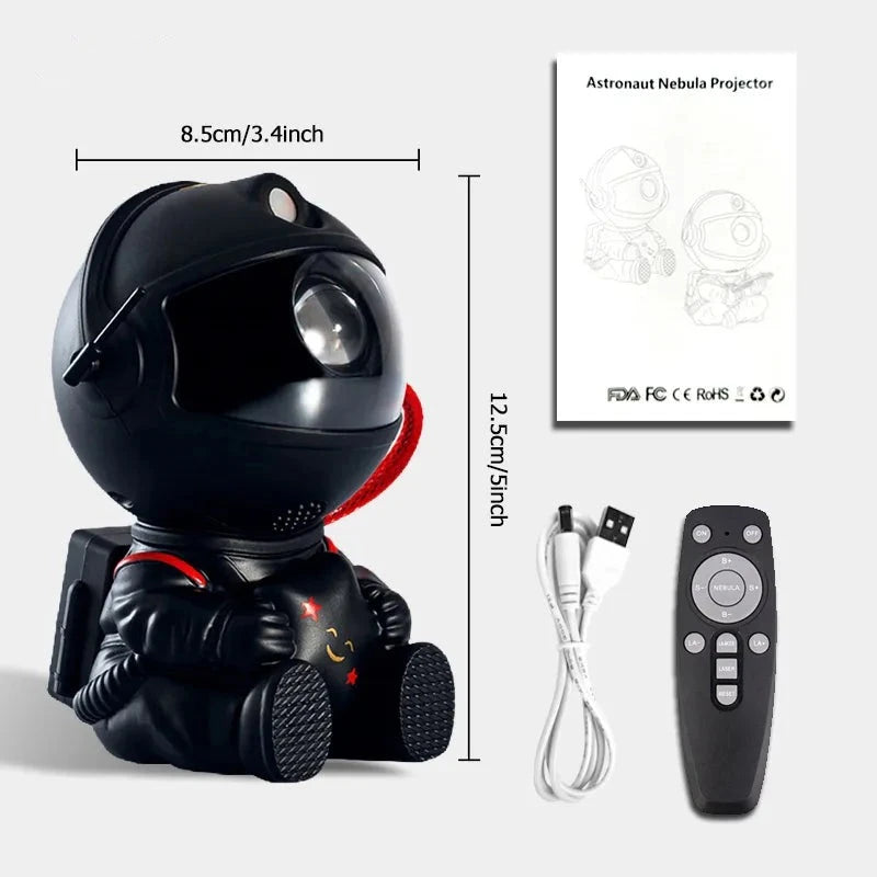 Galaxy Astronaut Star Projector LED Night Light Starry Sky - Homevalley.co.uk