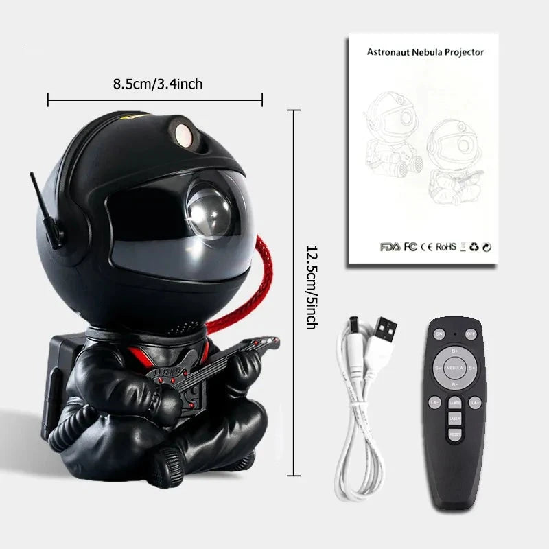 Galaxy Astronaut Star Projector LED Night Light Starry Sky - Homevalley.co.uk