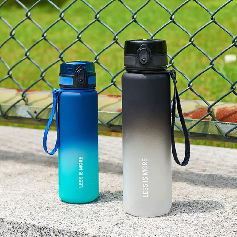 Gradient Colour Leak-proof Plastic Water Bottle - Homevalley.co.uk
