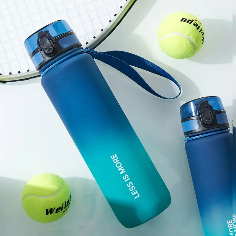 Gradient Colour Leak-proof Plastic Water Bottle - Homevalley.co.uk