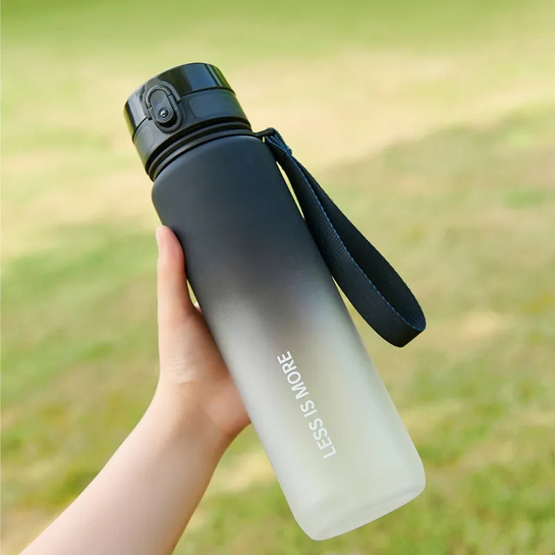 Gradient Colour Leak-proof Plastic Water Bottle - Homevalley.co.uk
