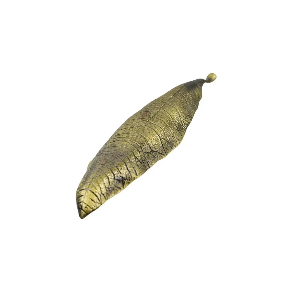 Handmade Zinc Alloy Antique Incense Holder Leaf Design - Homevalley.co.uk