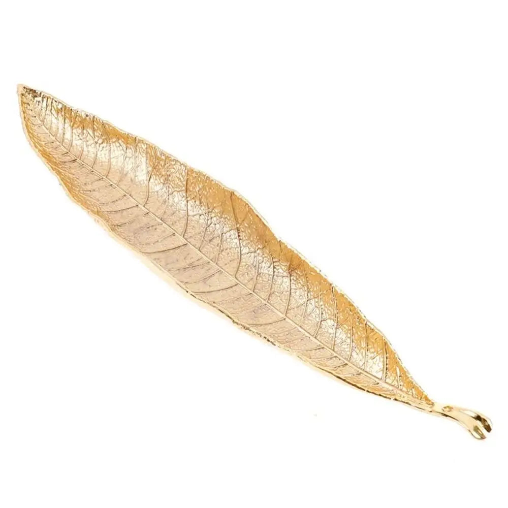 Handmade Zinc Alloy Antique Incense Holder Leaf Design - Homevalley.co.uk