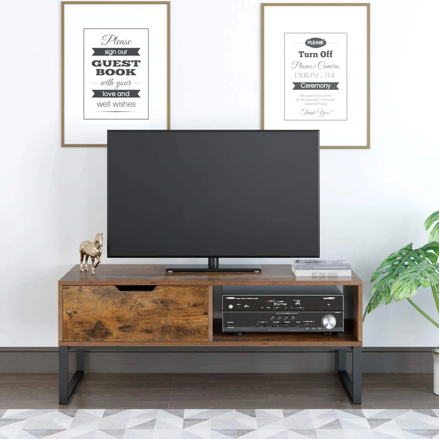 Industrial Rustic Coffee Table - Homevalley.co.uk