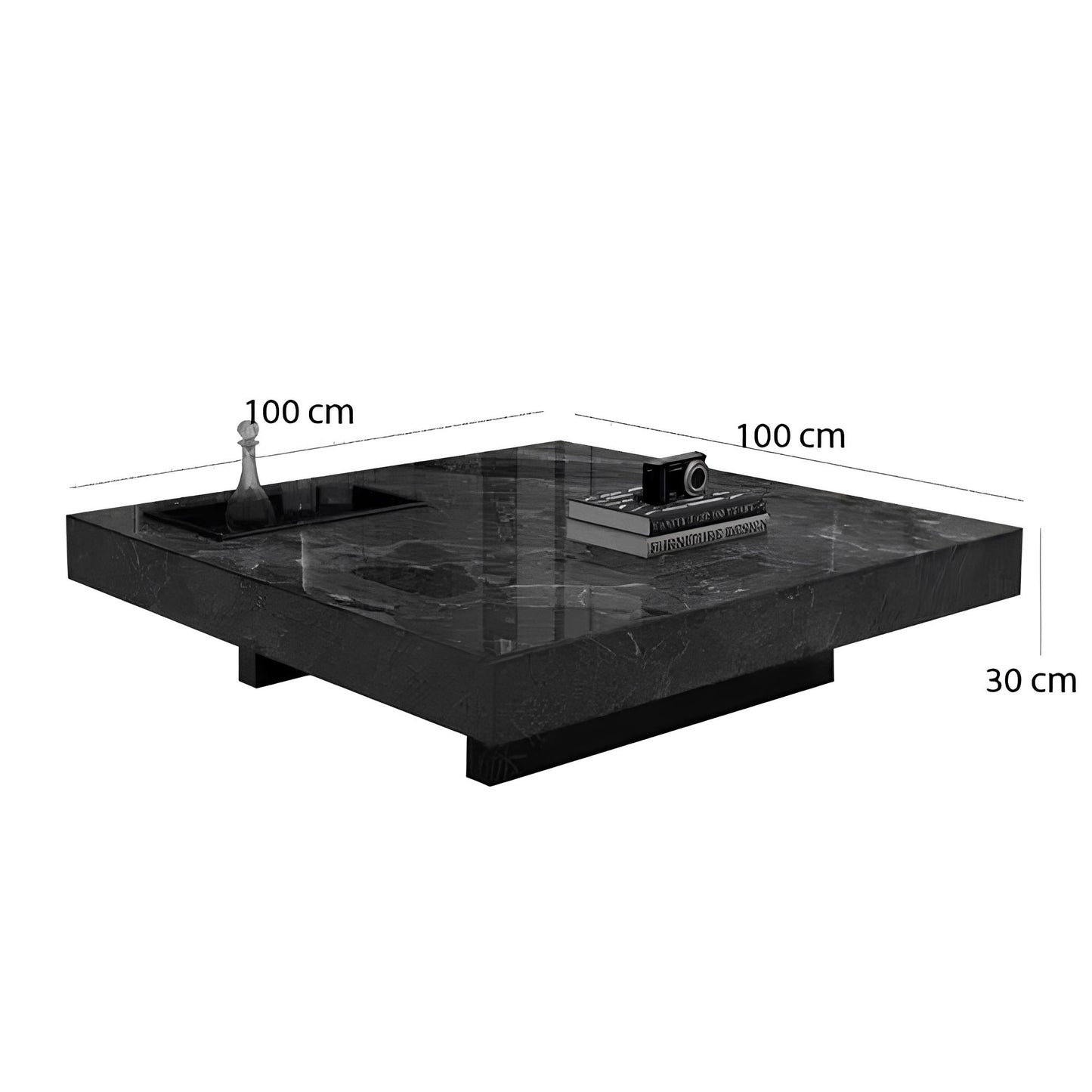 Italian Luxury Marble Top Coffee Table - Homevalley.co.uk