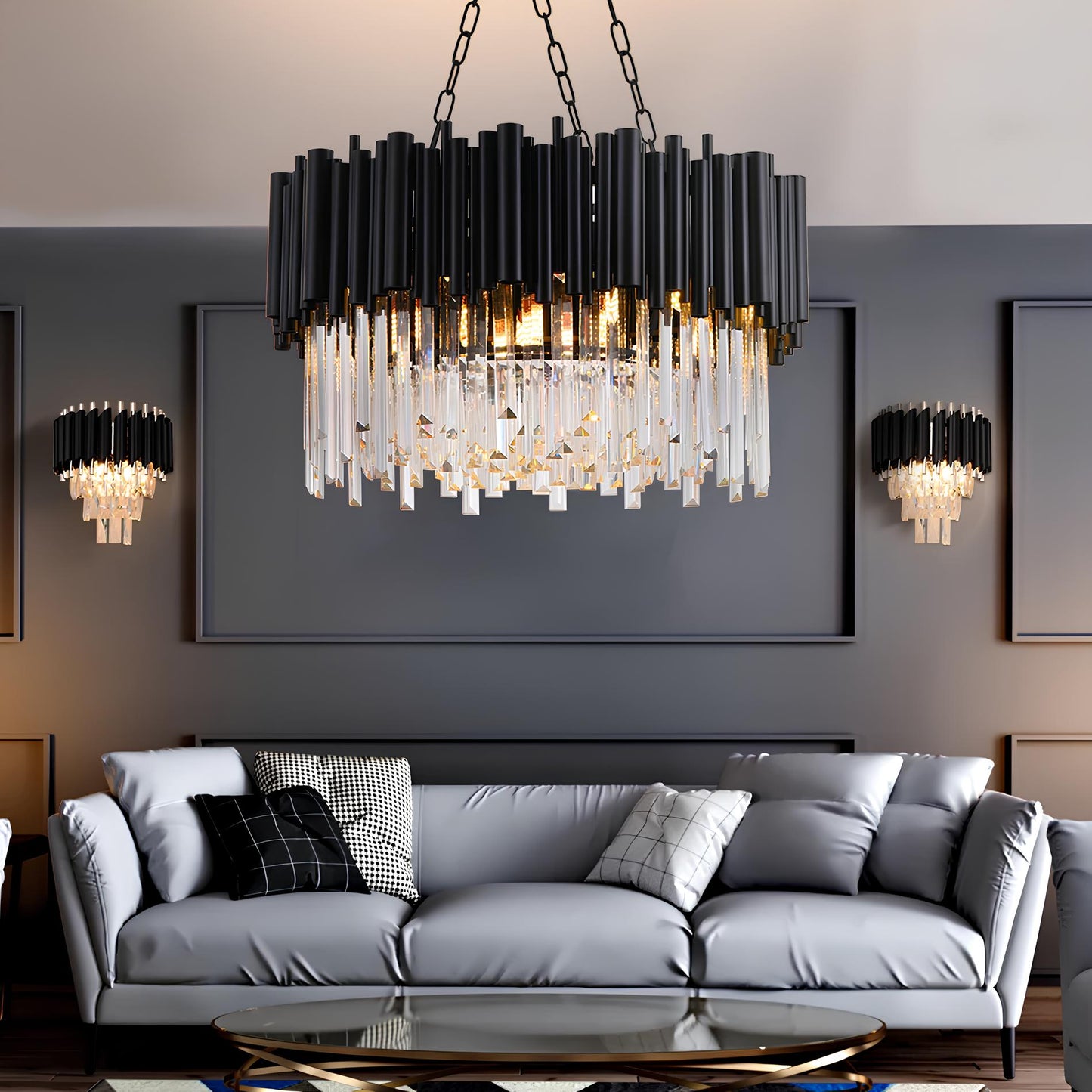 K9 Crystal Luxury LED Chandelier - Homevalley.co.uk