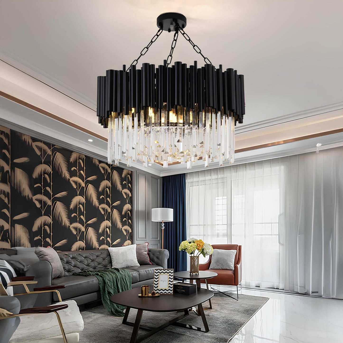 K9 Crystal Luxury LED Chandelier - Homevalley.co.uk