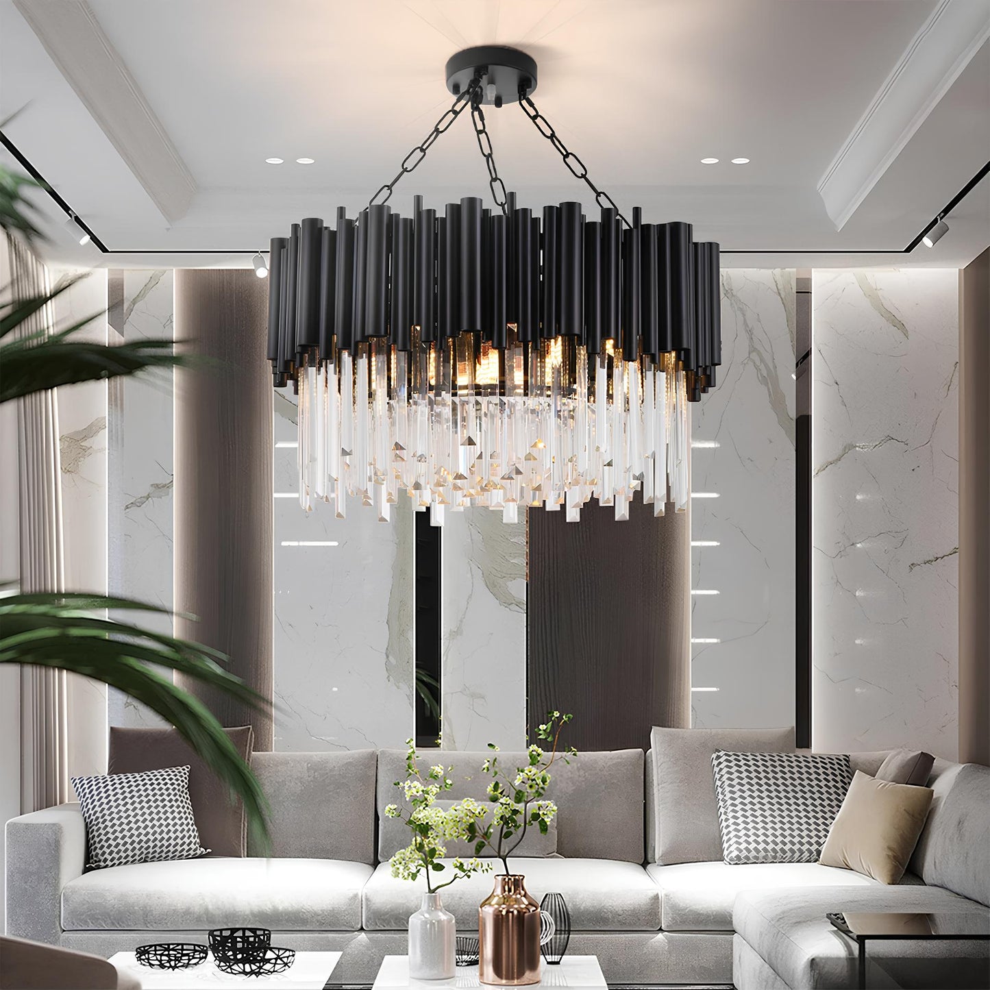 K9 Crystal Luxury LED Chandelier - Homevalley.co.uk