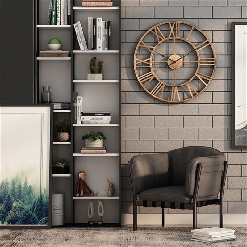 Large Round Wall Clock - Homevalley.co.uk