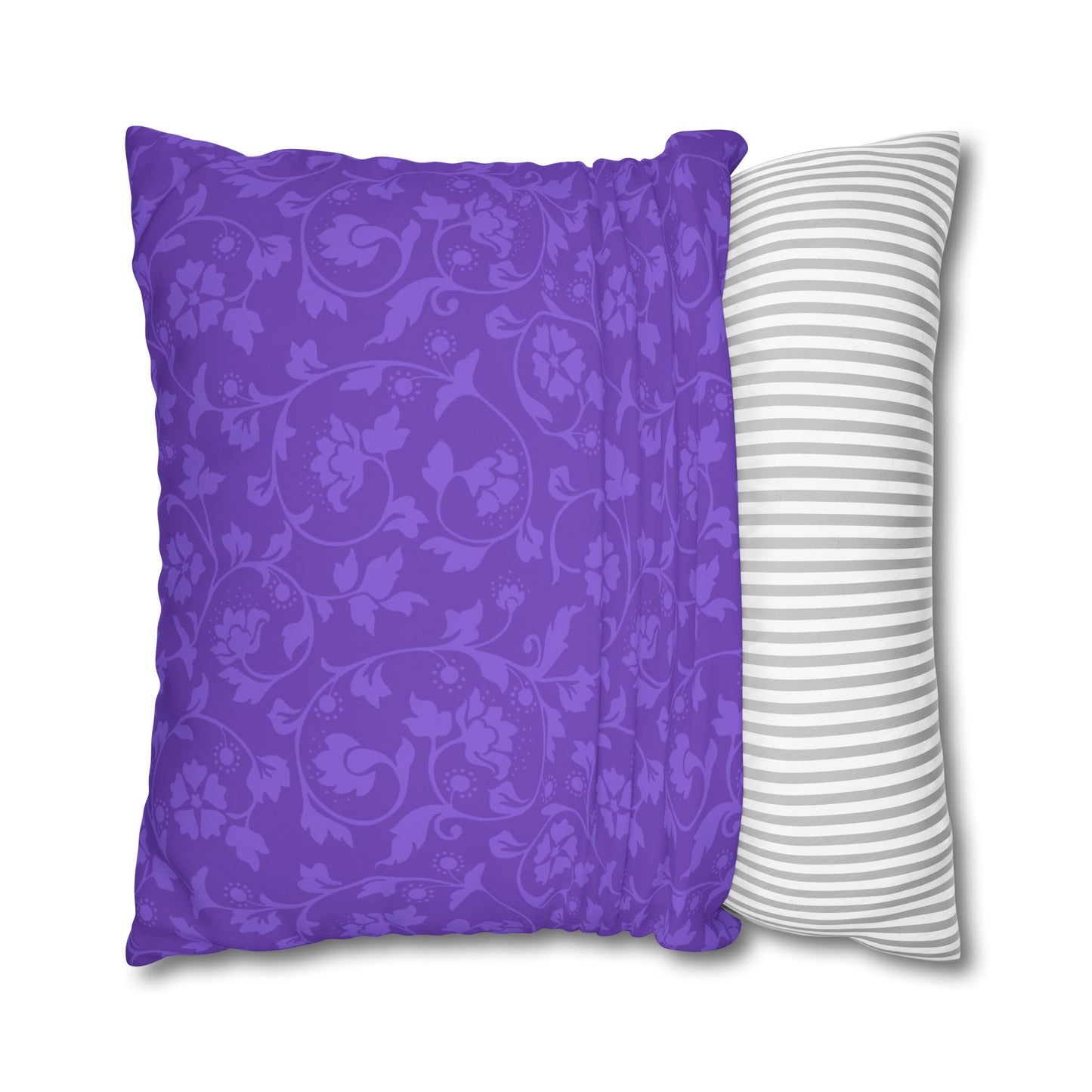 Lavender Flowers Cushion Cover, Lilac Flowers Cushion Cover, Floral Pillow, Botanical Pillow - Homevalley.co.uk