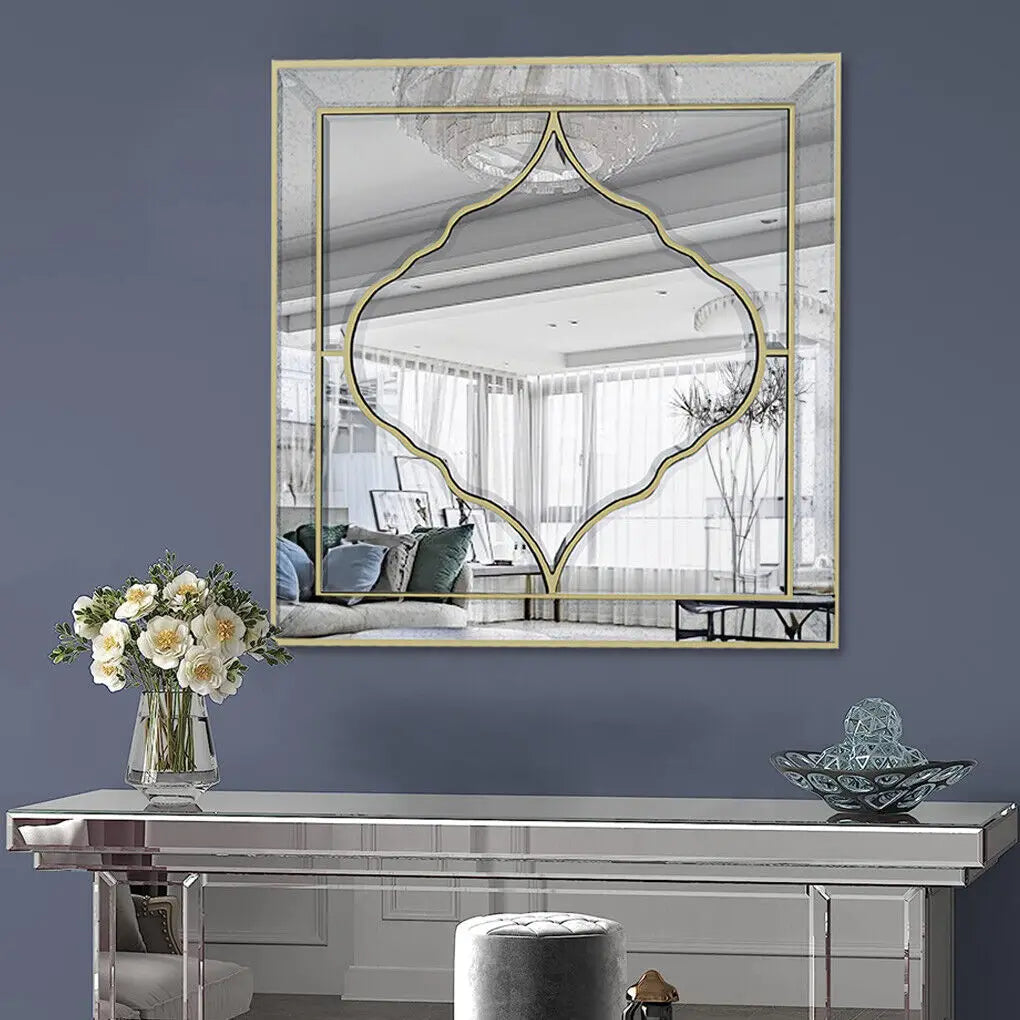 LUVODI Accented Wall Mounted Mirror - Homevalley.co.uk