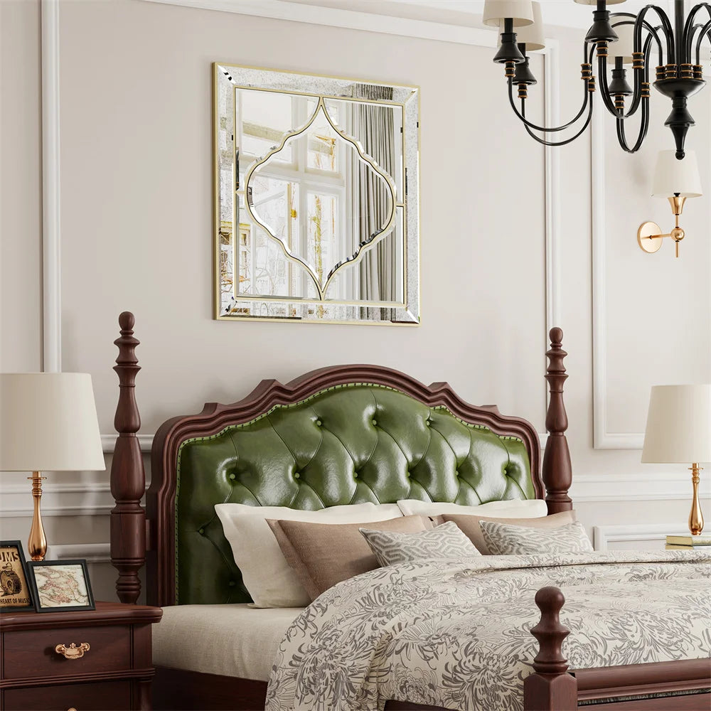 LUVODI Accented Wall Mounted Mirror - Homevalley.co.uk