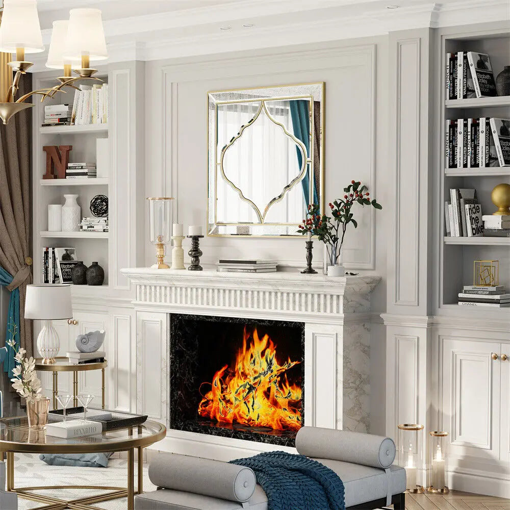 LUVODI Accented Wall Mounted Mirror - Homevalley.co.uk