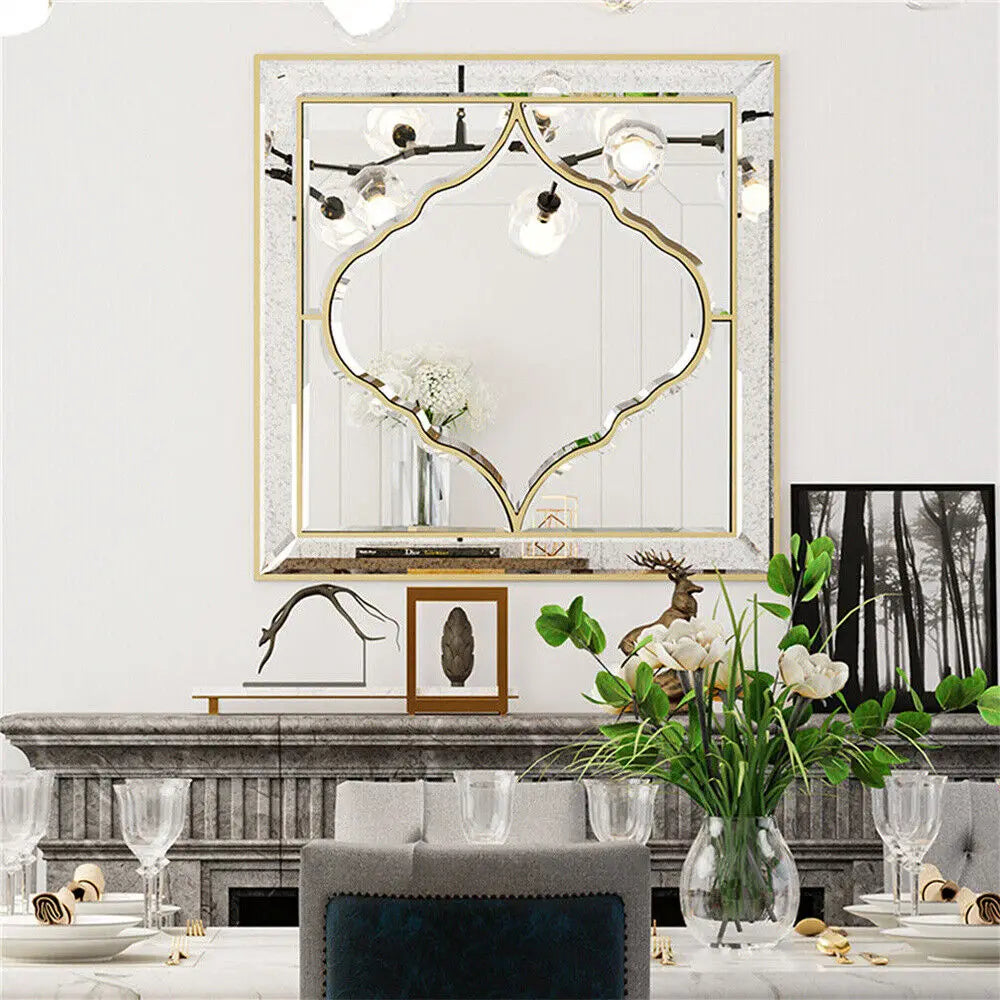 LUVODI Accented Wall Mounted Mirror - Homevalley.co.uk