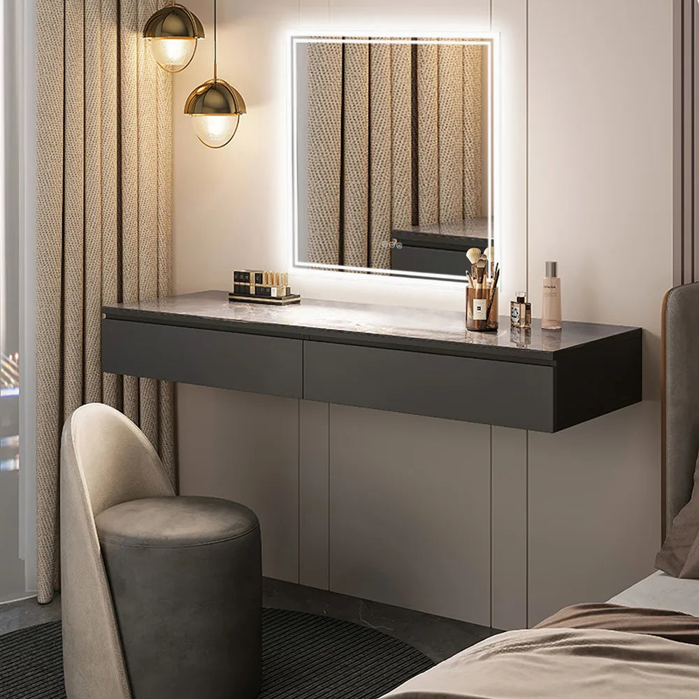 LUVODI Smart Backlit Square Bathroom Mirror with Dimmable LED Lights Anti-fog system - Homevalley.co.uk