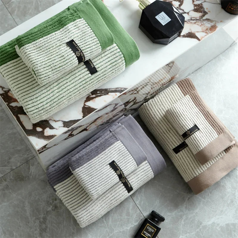 Luxury 100% Organic Cotton Super Soft Absorbent Face Bath Towel - Homevalley.co.uk