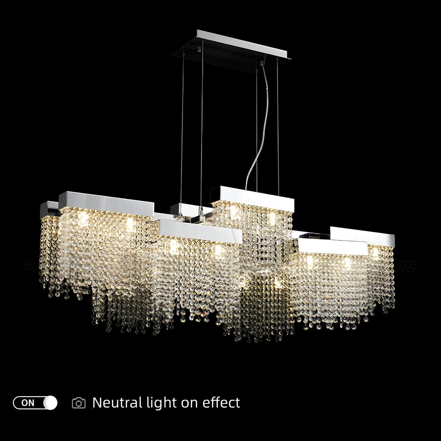 Luxury Island Crystal Chandelier - Homevalley.co.uk