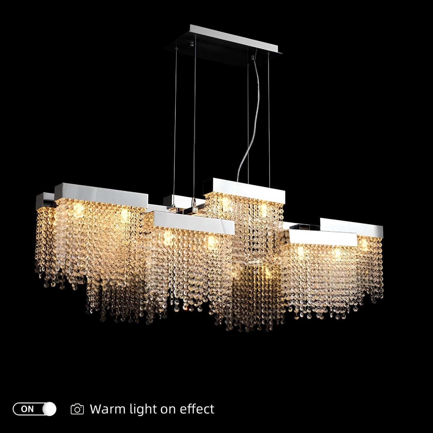 Luxury Island Crystal Chandelier - Homevalley.co.uk