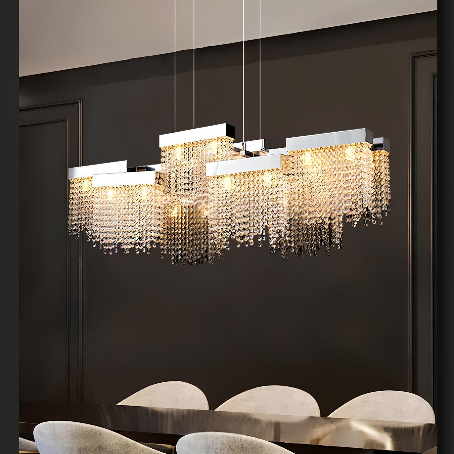 Luxury Island Crystal Chandelier - Homevalley.co.uk