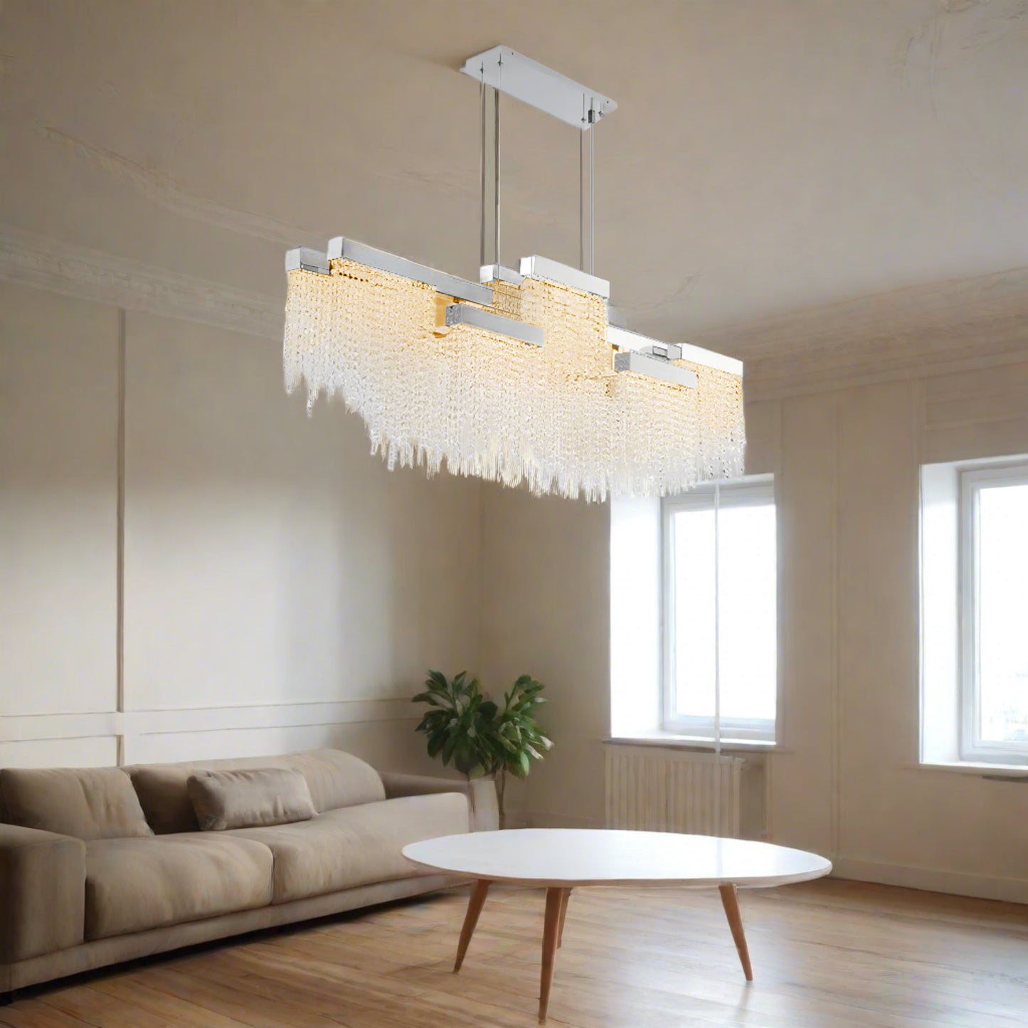Luxury Island Crystal Chandelier - Homevalley.co.uk