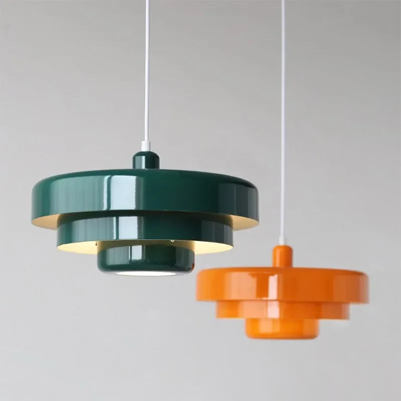 Macaron Carbon Steel Aluminum Nordic LED Pendant Light - Homevalley.co.uk