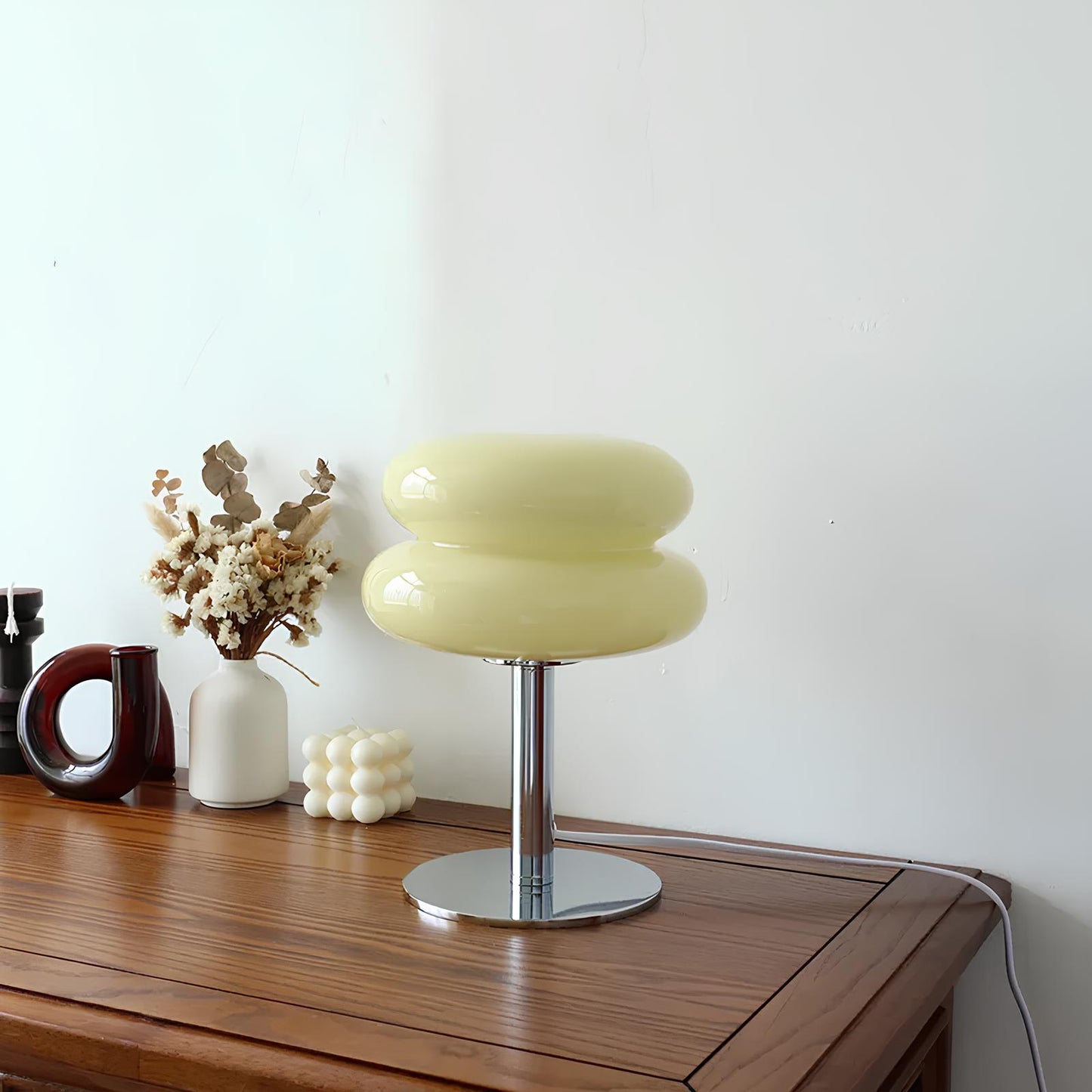 Macaron Glass Donut Table Lamp - Homevalley.co.uk