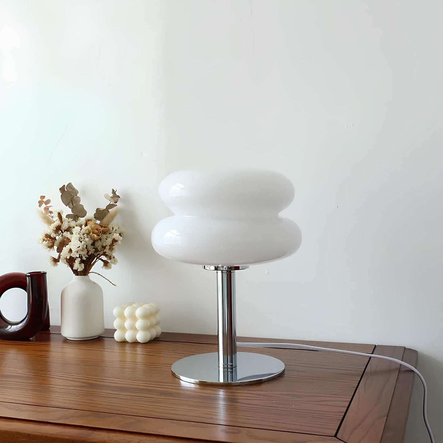Macaron Glass Donut Table Lamp - Homevalley.co.uk