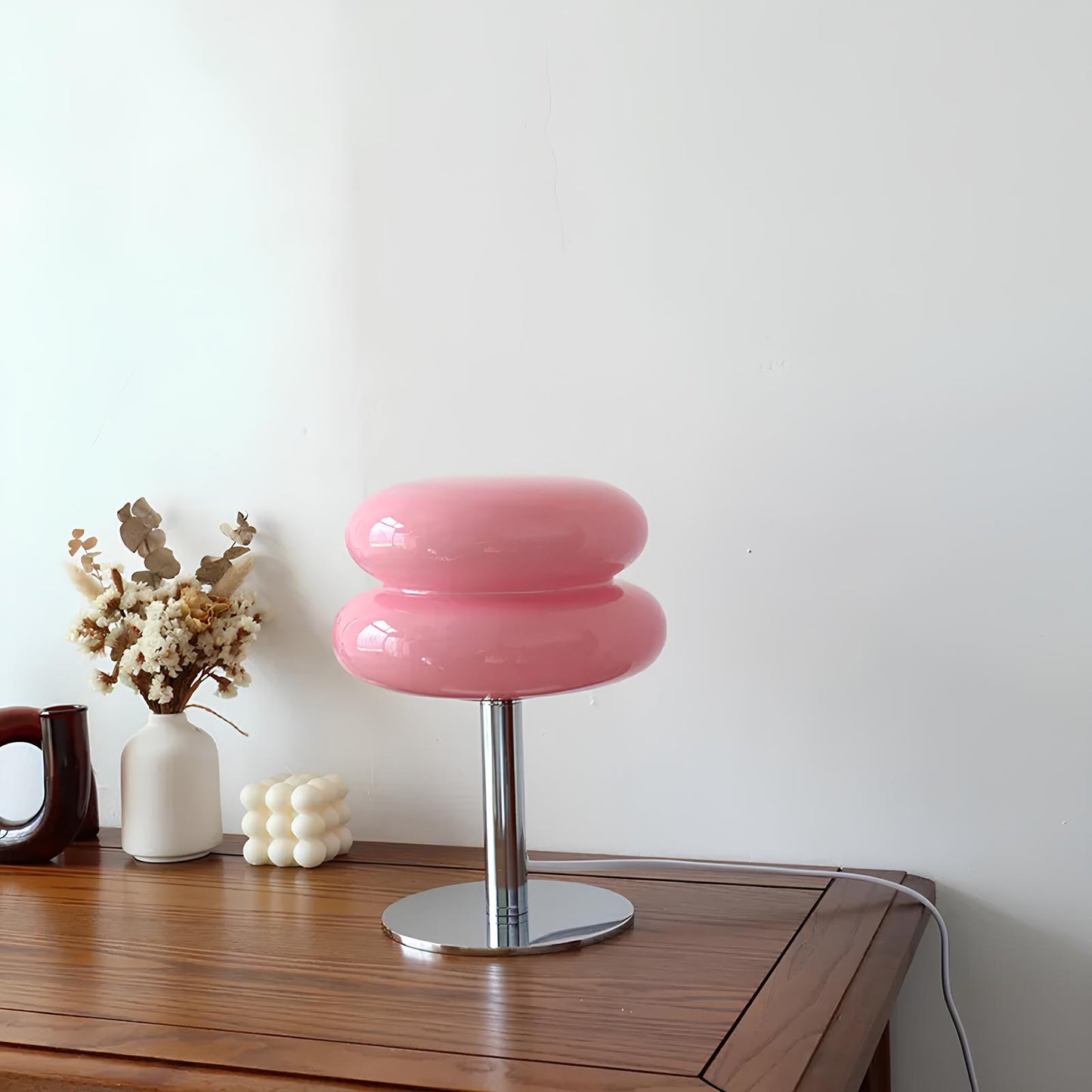 Macaron Glass Donut Table Lamp - Homevalley.co.uk