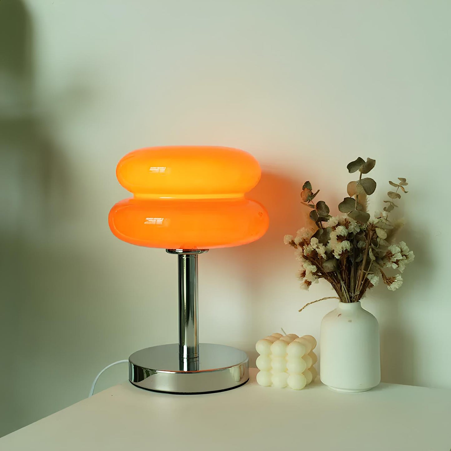 Macaron Glass Donut Table Lamp - Homevalley.co.uk