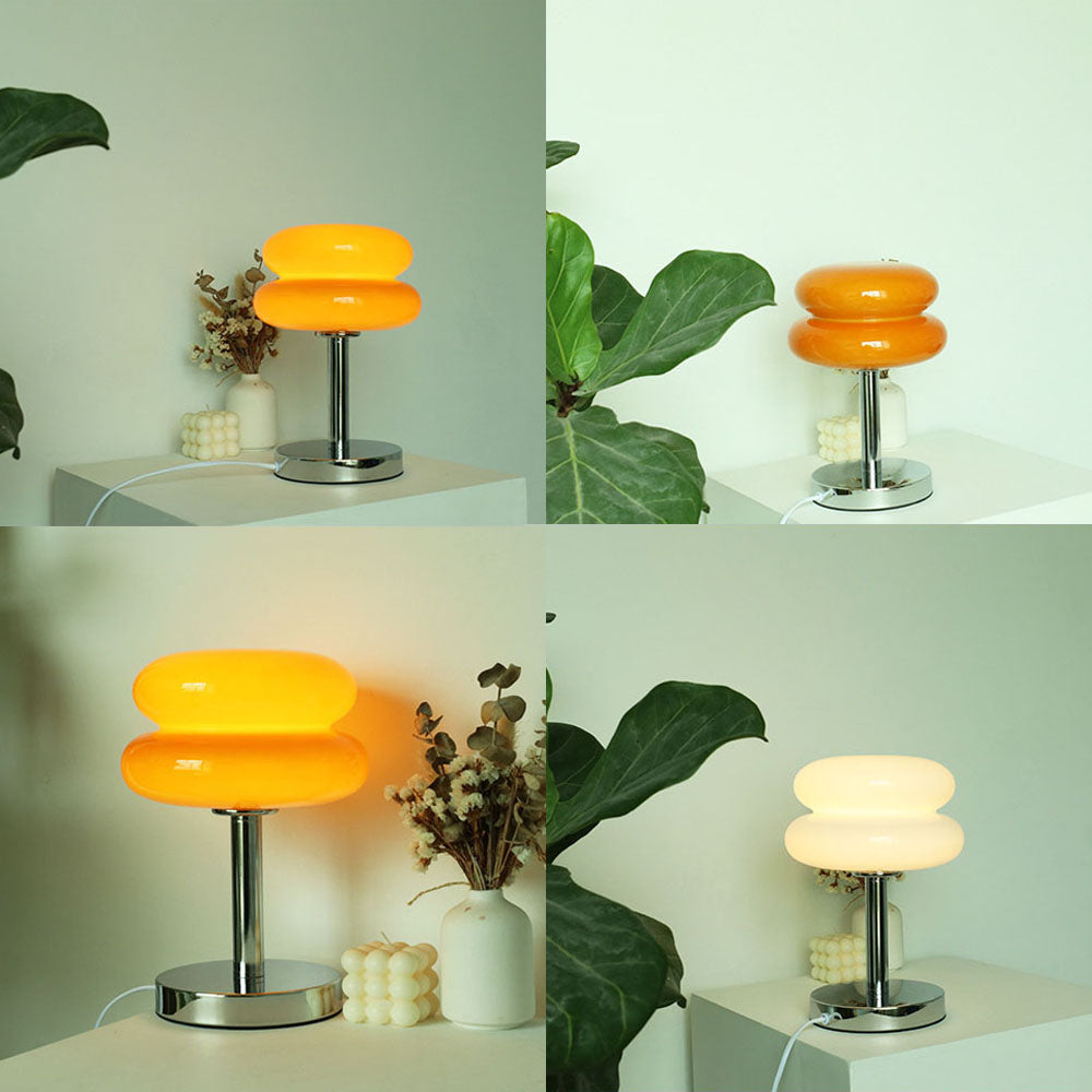Macaron Glass Donut Table Lamp - Homevalley.co.uk