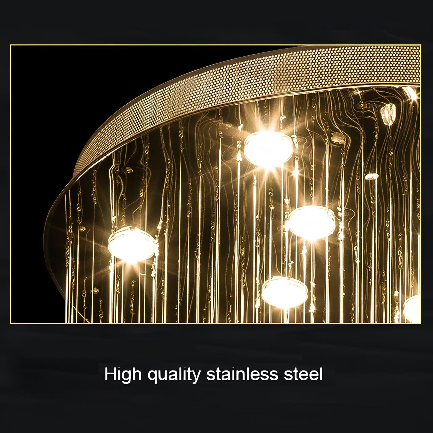 Magnificent Hotel Lobby Staircase Crystal Chandelier - Homevalley.co.uk