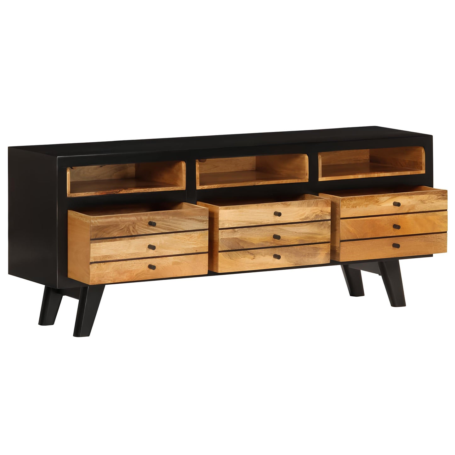 Mango Wood TV Cabinet Stand - Homevalley.co.uk