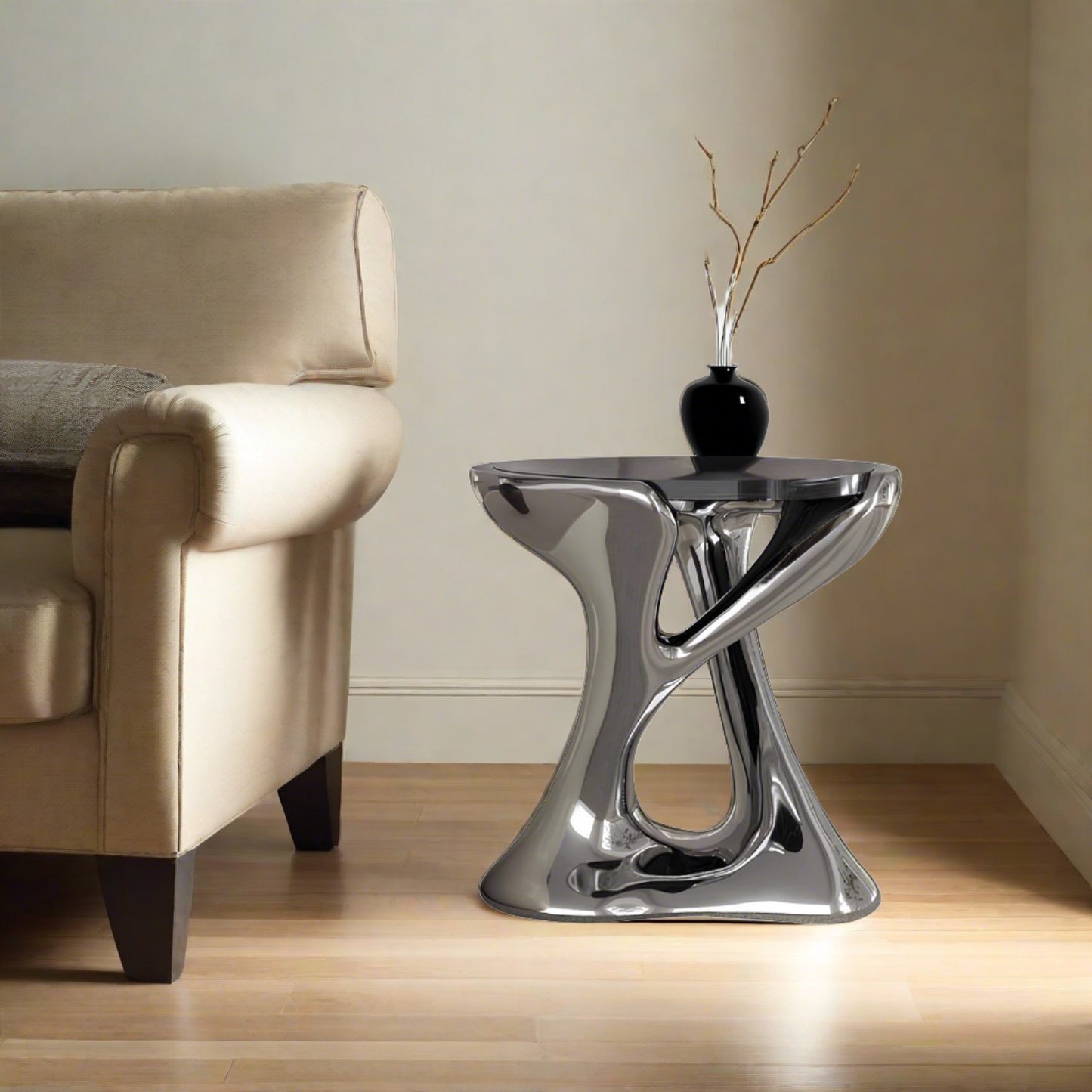 Marble Electroplated Coffee Table - Homevalley.co.uk