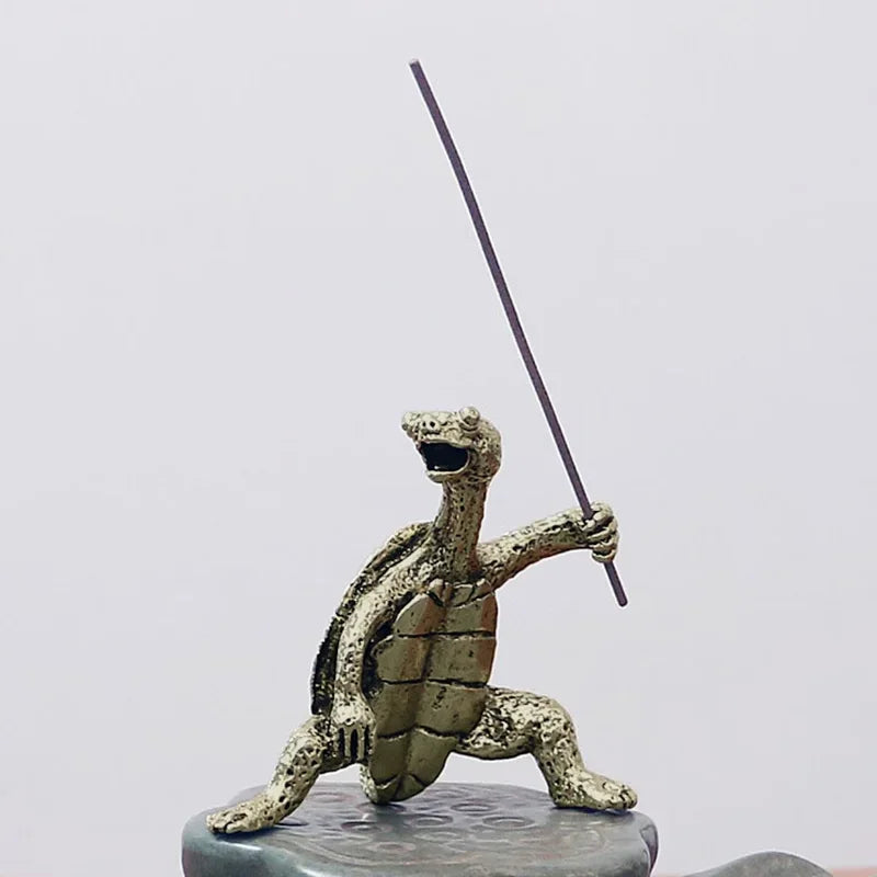 Mini Turtle Shape Incense Stick Holder Gift Home Decor - Homevalley.co.uk