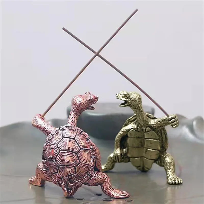 Mini Turtle Shape Incense Stick Holder Gift Home Decor - Homevalley.co.uk