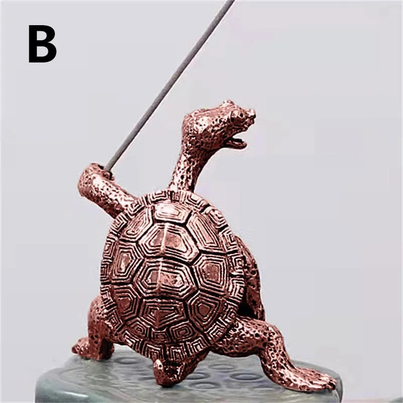 Mini Turtle Shape Incense Stick Holder Gift Home Decor - Homevalley.co.uk