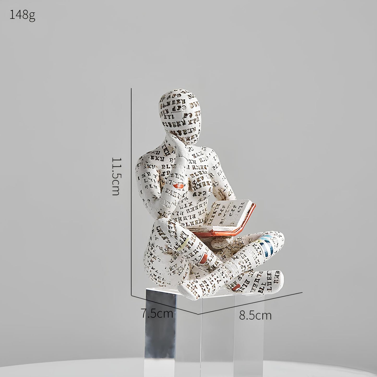 Modern Reading Egyptian Mummy Ornament Figurine - Homevalley.co.uk