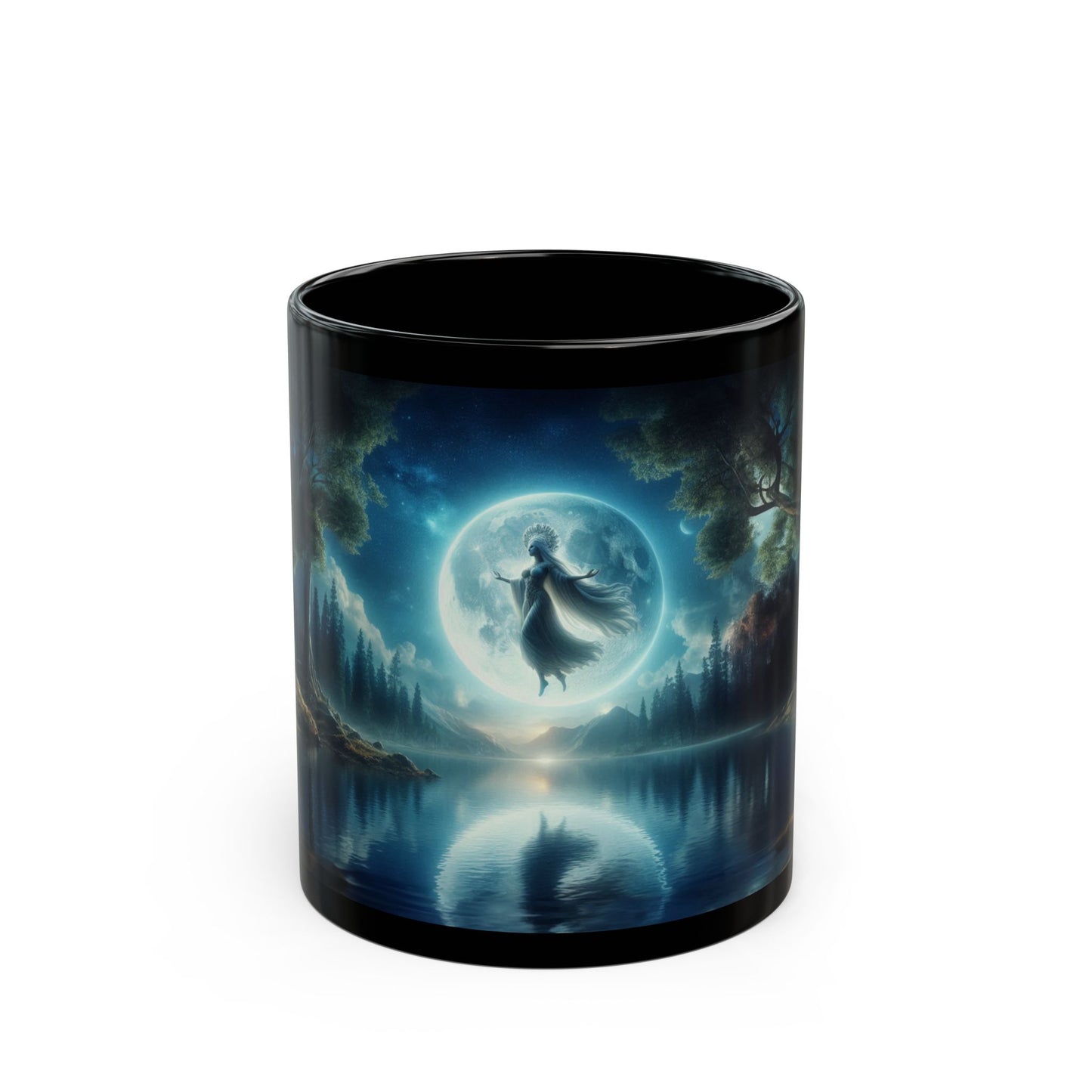 Moon Gooddess Coffee Mug, Witchcraft Magic and Occult Coffee Cup, Gift for Her (11oz, 15oz) - Homevalley.co.uk