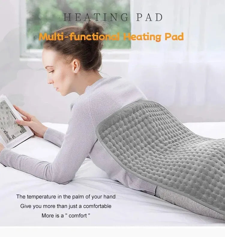 Multi-functional Electric Heating Pad for Back, Muscle Pain, Rapid Relieve - Homevalley.co.uk