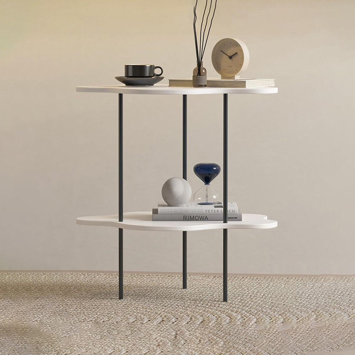 Nordic Cloud Shaped Small Coffee- Side- End Table - Homevalley.co.uk