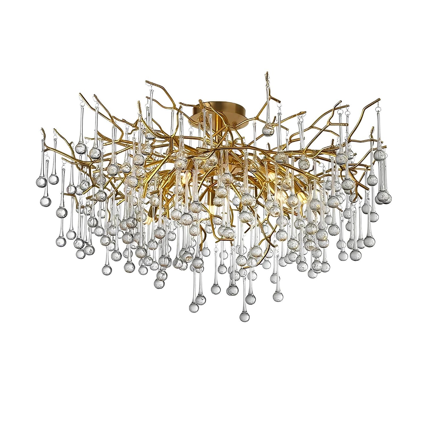 Nordic Gold Ceiling Chandelier - Homevalley.co.uk