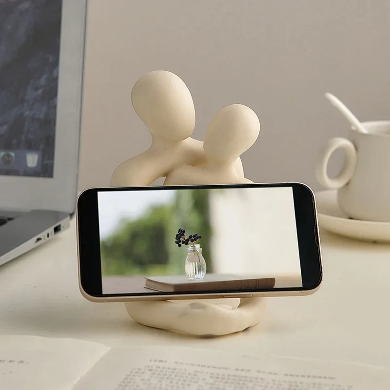 Nordic Style Minimalism Couple Table Lamp - Bedroom Decor Accessories, Aesthetic Room Decor, Christmas Decoration, Home Decor Gift - Homevalley.co.uk