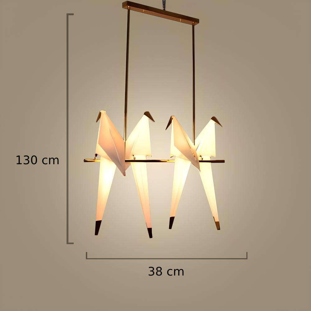 Origami Bird Ceiling Light Chandelier Lamp - Homevalley.co.uk