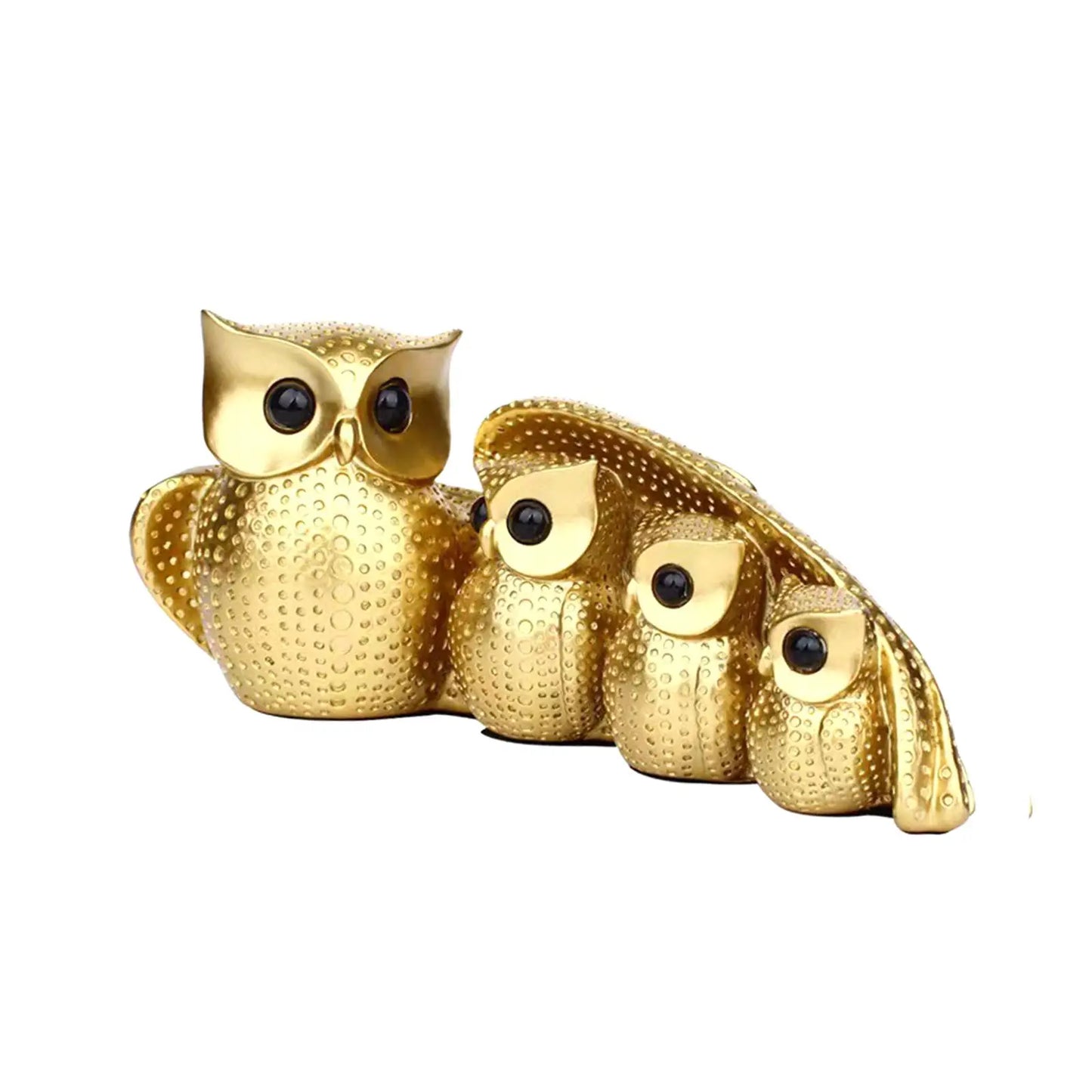 Owl Family Figurine - Homevalley.co.uk