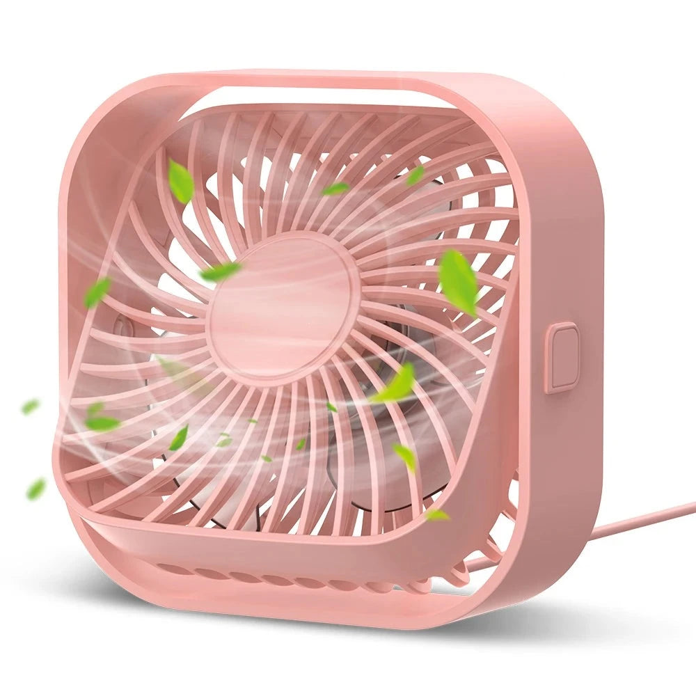 Portable Mini Fan, 360°Rotatable, USB - Homevalley.co.uk