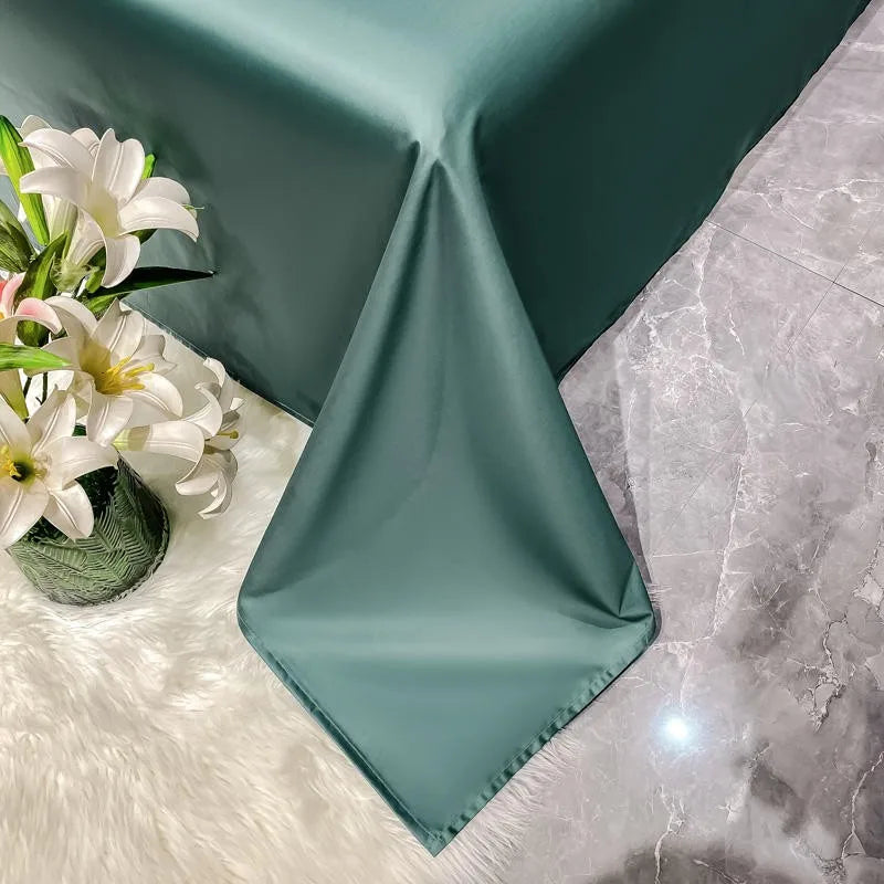 Premium Hotel Quality 1Pc Flat Sheet or pillow cases 1000TC Egyptian Cotton, Luxury Bedding Wrinkle, Stain and Fade Resistant - Homevalley.co.uk