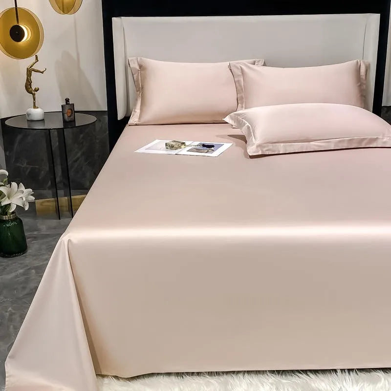 Premium Hotel Quality 1Pc Flat Sheet or pillow cases 1000TC Egyptian Cotton, Luxury Bedding Wrinkle, Stain and Fade Resistant - Homevalley.co.uk