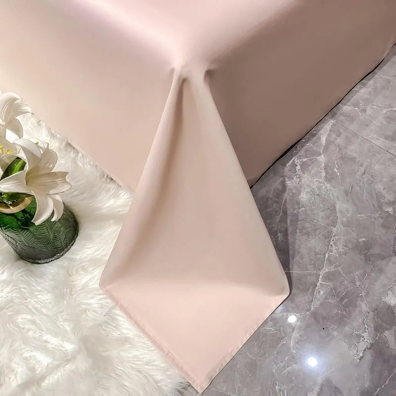 Premium Hotel Quality 1Pc Flat Sheet or pillow cases 1000TC Egyptian Cotton, Luxury Bedding Wrinkle, Stain and Fade Resistant - Homevalley.co.uk